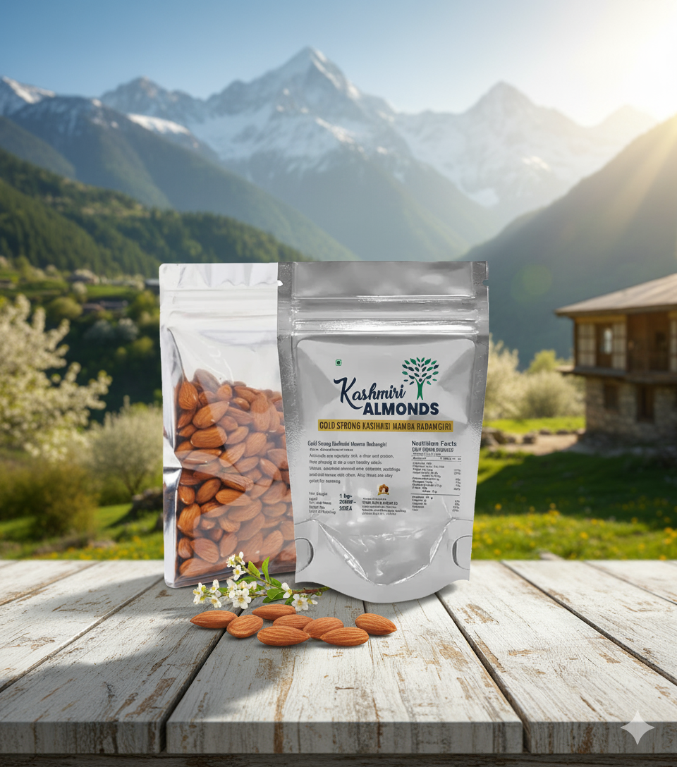 KASHMIRI ALMONDS-MAMRA (1 Kg) - Image 4