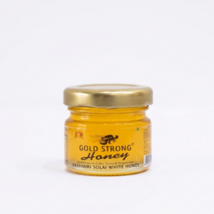 Gold Strong Kashmiri Solai White Honey 35g jar - front