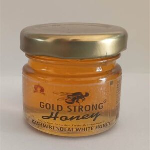 Gold Strong Kashmiri Solai White Honey 35g jar